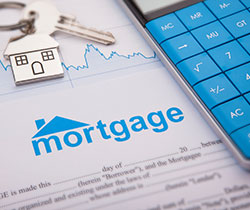 A bank mortgage application form